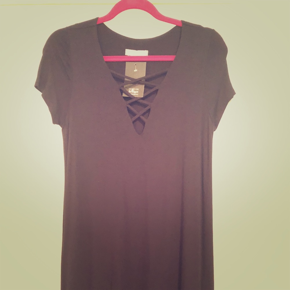 Wasabi and Mint Black Dress